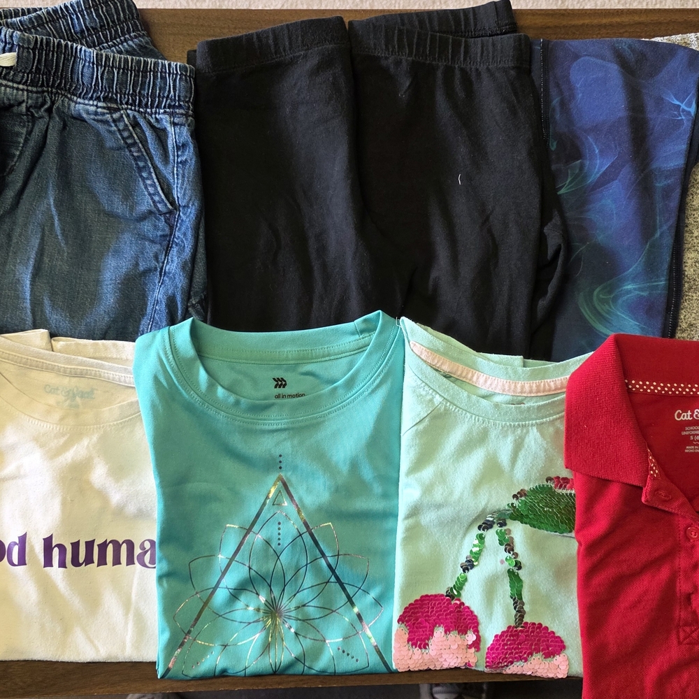 Cat & Jack and All In Motion Bundle Size 6/6x